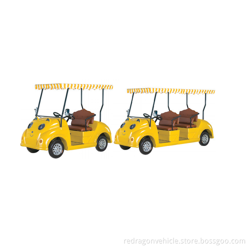 Nouveau modèle Véhicules touristiques électriques ci-joints 4 bus touristique de passagers